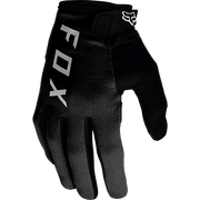 Fox Ranger Women's Gel Glove, Black, Finger View.