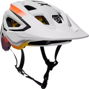 FOX Speedframe MIPS Mountain Bike Helmet, vintage white, full view.