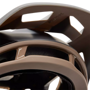 Fox Speedframe Pro MIPS Mountain Bike Helmet, Klif mocha, visor view.