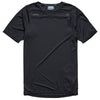 Troy Lee Designs Skyline Air SS Jersey, mono black, front view.