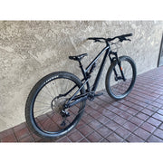 2022 Rocky Mountain Element A10, grey / black, Demo bee with BLEMS, drivetrain view.