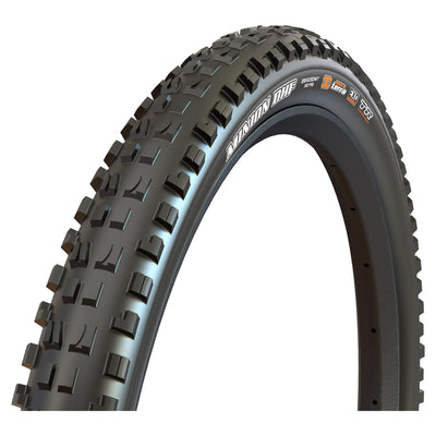 Maxxis Minion DHF Tire - 27.5 x 2.3, Tubeless, Folding, Black, Dual Compound, EXO, full view.