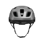 Lazer Jackal Kineticore Helmet, matte dark grey, front view.
