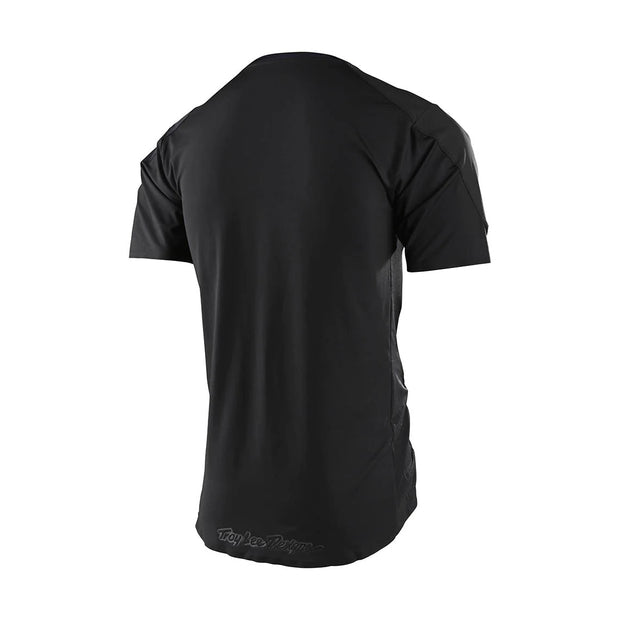 Troy Lee Designs Drift Short Sleeve Jersey, carbon, back view.