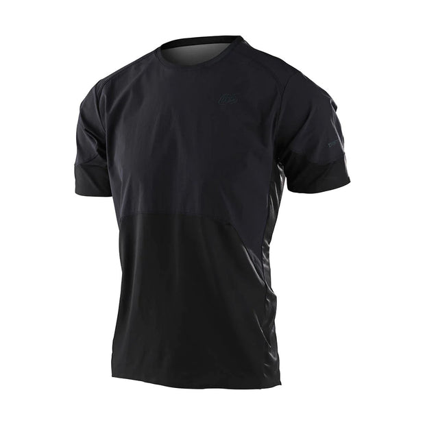 Troy Lee Designs Drift Short Sleeve Jersey, carbon, full view.