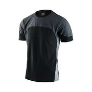 Troy Lee Designs Drift Short Sleeve Jersey, charcoal, full view.