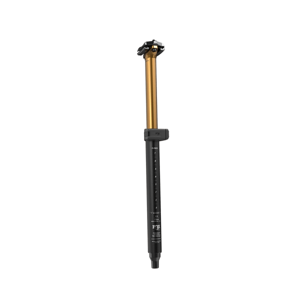Fox Transfer Neo Factory Series Kashima 31.6 Dropper Post, measure marks view.