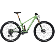 2025 Pivot Mach 4 SL Pro X0 AXS, Carbon Wheels, Seafoam Green, Full View