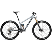 2024 Pivot Trail 429 Brunch Ride Enduro — Alloy Wheels, silver metallic, full view.