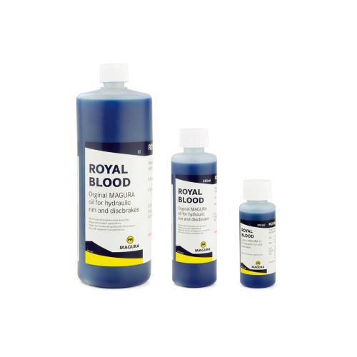 Magura Royal Blood Disc Brake Fluid, all sizes, full view.