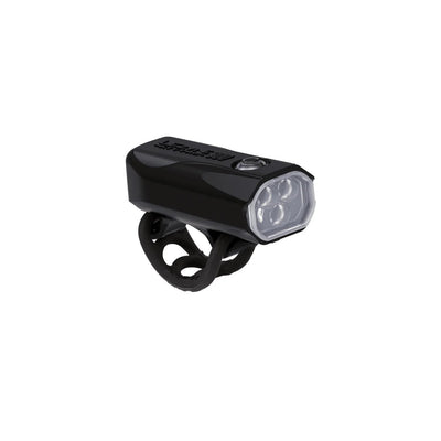 Lezyne KTV Drive Pro 300+ Headlight, black, full view.