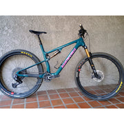 2025 Santa Cruz Blur CC X0 AXS TR RSV, Demo Bike, side view