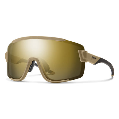 Smith Wildcat Sunglasses, matte safari, full view.