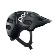 POC Tectal Mountain Bike Helmet, black, profile view.