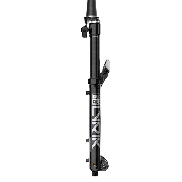 RockShox Lyrik Ult Flight Attndt Fork - 29”, 15x110mm, 160mm, side view.