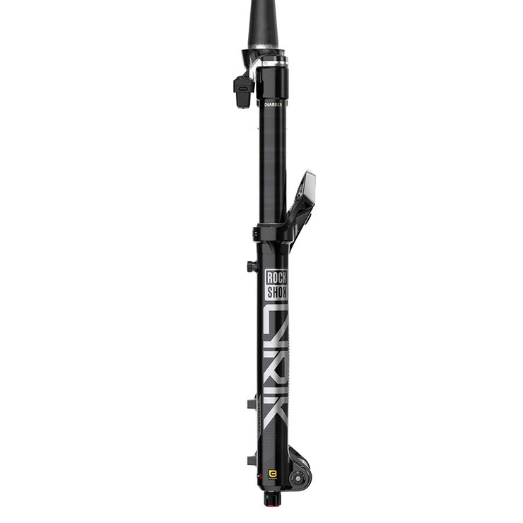 RockShox Lyrik Ult Flight Attndt Fork - 29”, 15x110mm, 160mm, side view.
