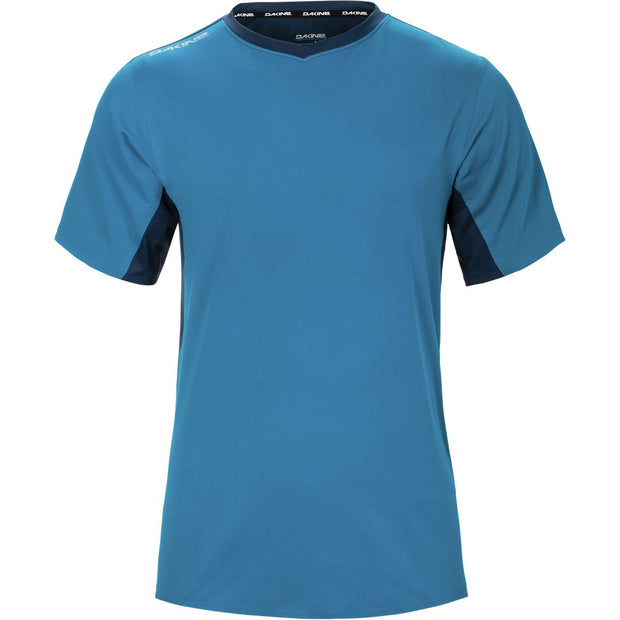 Dakine Boundary Short Sleeve Jersey, blue, full view.