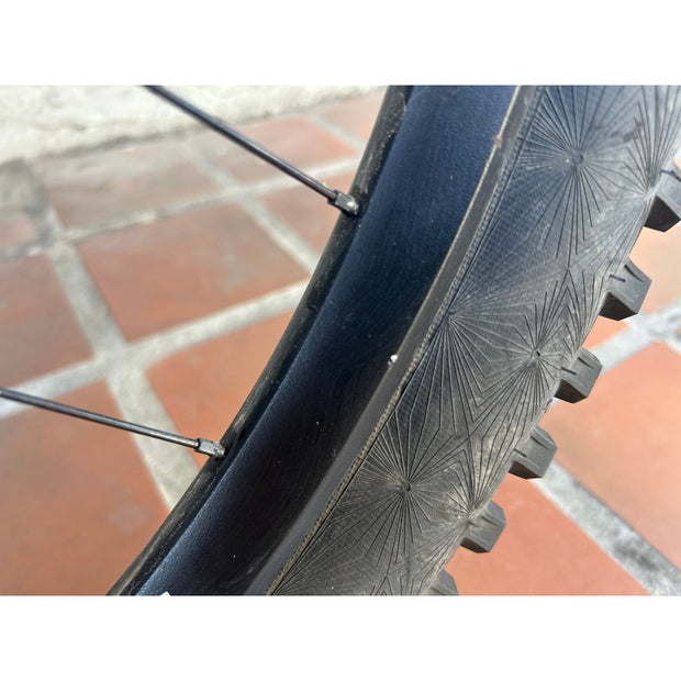 Pivot Shuttle LT Pro X0 Eagle w/ Mixed Alloy Wheels, Small Demo Bike, Non Drive Side Rear Wheel Blemish