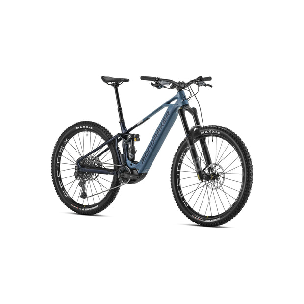 Mondraker Crusher R, denim, front view.