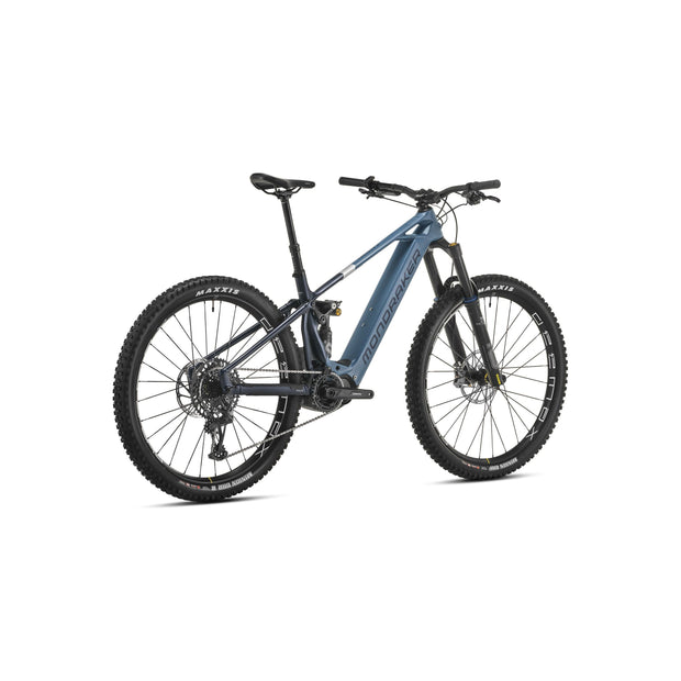 Mondraker Crusher R, denim, shock view.