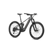 Mondraker Crusher, nimb us grey, fork view.