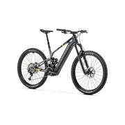 Mondraker Crafty Carbon R, Black / Nimbus Grey / Tonic Gold, angled view