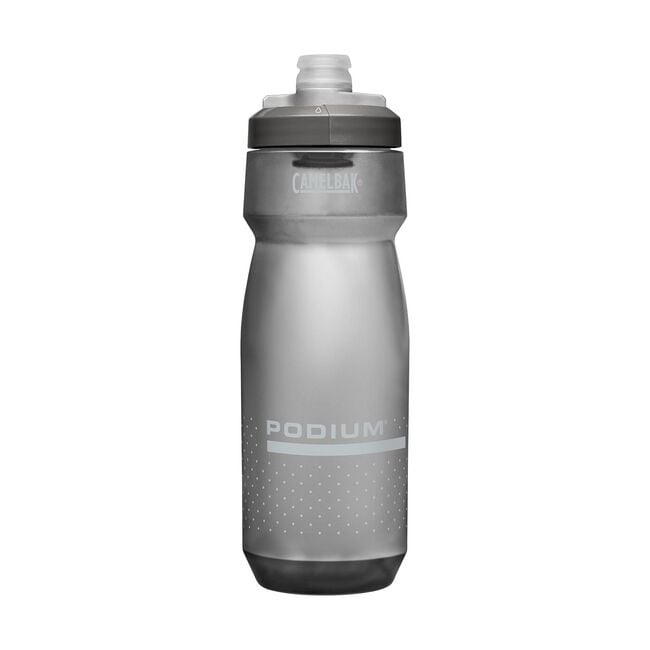 Camelbak Podium Water Bottle, Smoke, 24oz, Podium Logo View