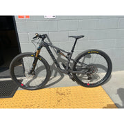 2025 Santa Cruz Blur CC X0 AXS TR RSV, Demo Bike, Non Drive Side Full View
