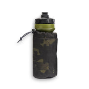 PNW Booster Bag Water Bottle Holder, space force camo, full view.