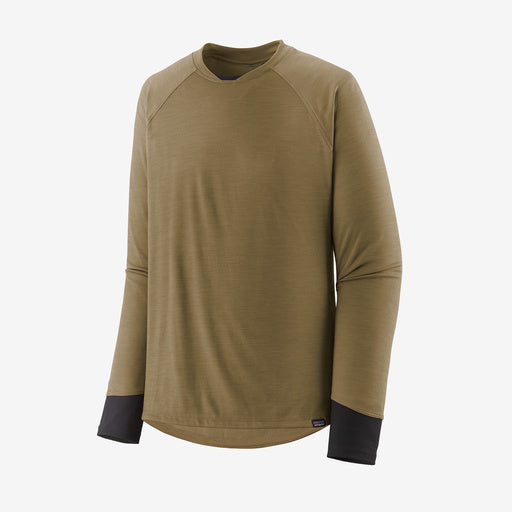 Patagonia Men's Long Sleeve Dirt Craft Jersey, tan, full view.
