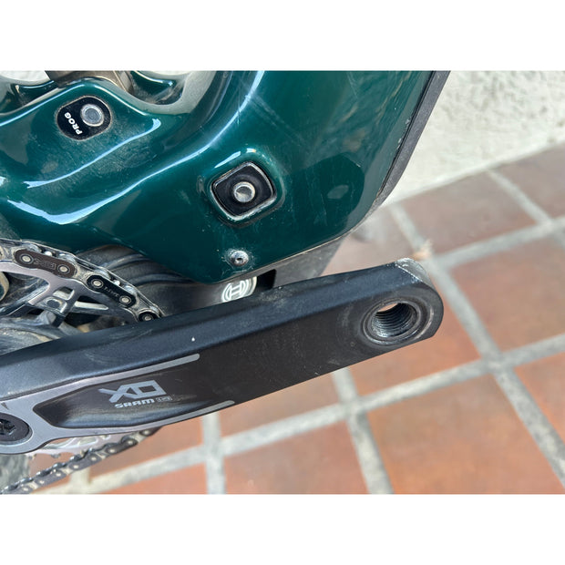 2025 Santa Cruz Vala 1 CC MX  X0 AXS RSV, Large Demo Bike, Drive Side Crank Arm Blemishes