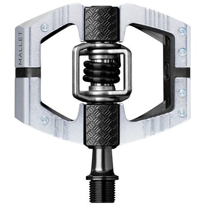 crank brothers clipless pedals Crankbrothers Mallet Enduro LS Clipless Pedal High Polish Silver – The Path Bike Shop