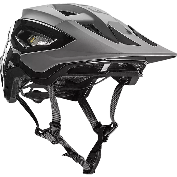 Fox Speedframe Pro MIPS Mountain Bike Helmet, black, full view.