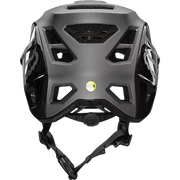 Fox Speedframe Pro MIPS Mountain Bike Helmet, black, back view.
