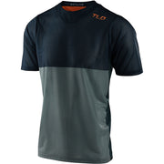 Troy Lee Designs Skyline Air Short Sleeve Jerse, breaks marine, back view