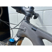 2025 Santa Cruz Blur CC X0 AXS TR RSV, Demo Bike, Non Drive Side Head Tube Blems