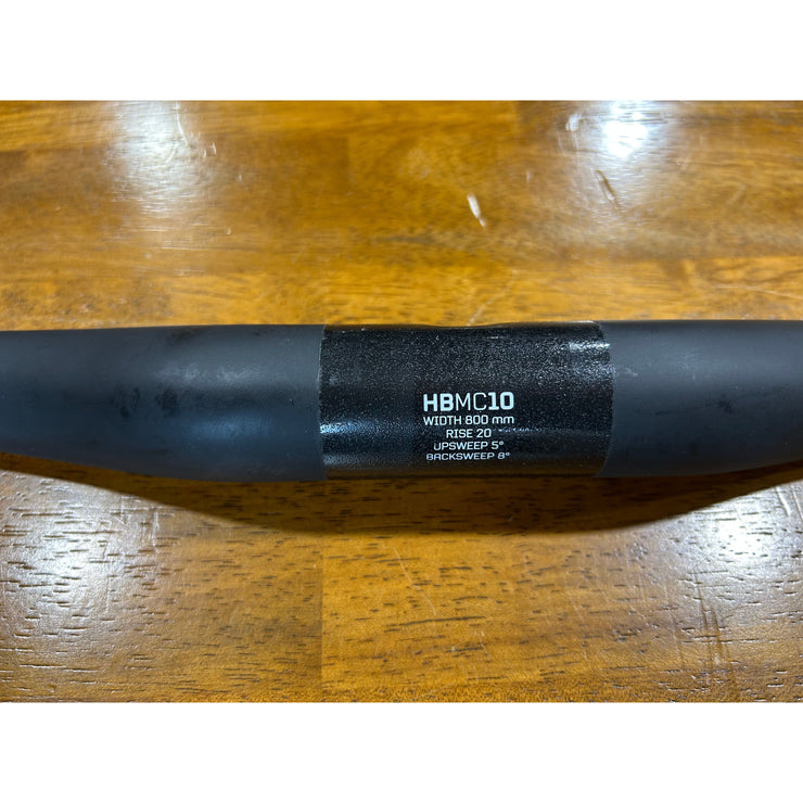 Orbea MC10 Carbon Handlebar 20mm Rise 800mm Width, Take Off, Model View
