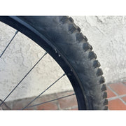 Pivot Shuttle LT Pro X0 Eagle w/ Mixed Alloy Wheels, Medium Demo Bike, Drive Side Front Wheel Scratches