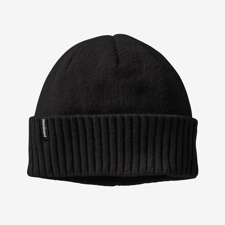 Patagonia Brodeo Beanie, black, full view.