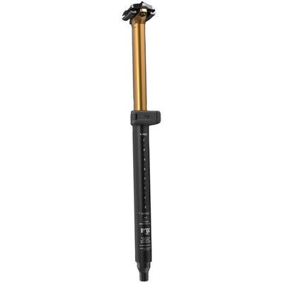 Fox Transfer Factory Neo Wireless Dropper Seatpost, Kashima, full view.