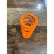 Fox SLS Orange Coil Shock Spring 450lb, 2.65in / 67mm, Blem Take Off Part, Top View