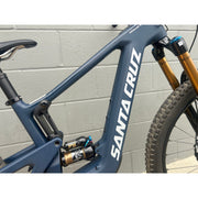 2025 Santa Cruz Heckler SL CC MX X0 AXS RSV Small, Demo Bike, Drive Side Front View
