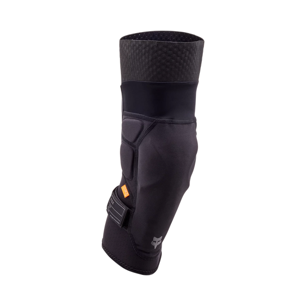 Fox Launch Knee Guard, front view.