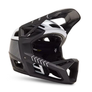 Fox Proframe RS Helmet, color: Mash Black/White, full view