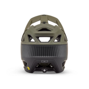 Fox Proframe RS Helmet, color: Mash Olive Green, back view