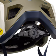 Fox Speedframe Pro MIPS Mountain Bike Helmet, Klif olive, head size adjustment view.