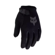 Fox Ranger Youth Gloves, black, finger view.
