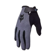Fox Ranger Youth Gloves, graphite, finger view.