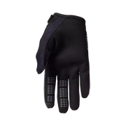 Fox Ranger Youth Gloves, graphite, palm view.