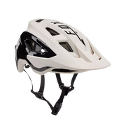 Fox Speedframe Pro MIPS Mountain Bike Helmet, Vintage white, full view.